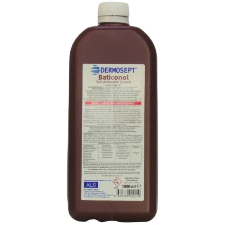 Dermosept Batikon 1000 ml - Povidon İyot 10 Antiseptik Solüsyon
