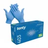 Tenty XL Beden Mavi Nitril Muayene Eldiveni - Pudrasız 100 Adet