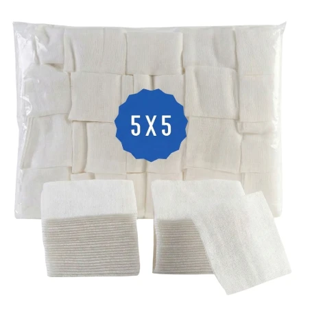 GRM Non-Steril Gazlı Bez Spanç 5x5 cm - 500 Adet Ekonomik