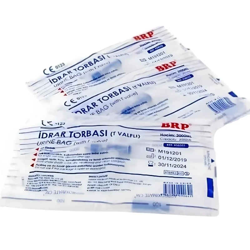 BRP T-Valf Musluklu İdrar Torbası Steril - En Uygun Fiyat