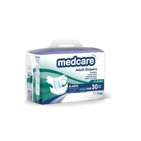 Medcare XL Belbantlı Bağlamalı Hasta Bezi 30 Adet - Ekstra Büyük Boy