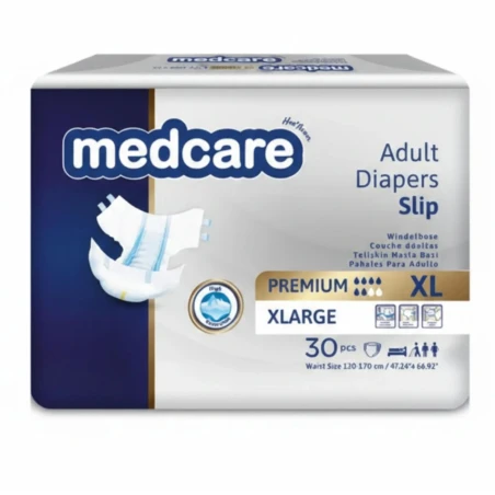 Medcare XL Premium Bağlamalı Hasta Bezi 30 Adet - Hassas Ciltler İçin
