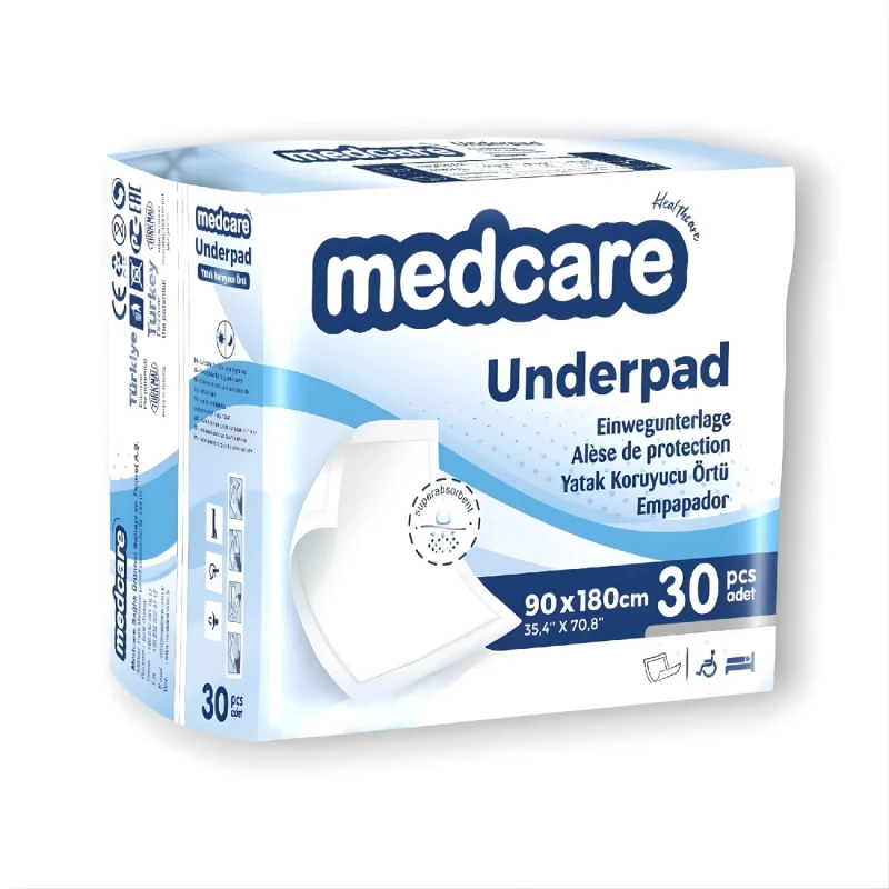 Medcare Normal Yatak Koruyucu Serici 30 Adet - 90x180 cm