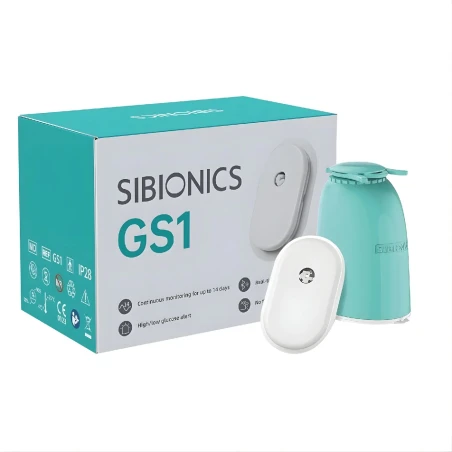 Sibionics GS1 CGM Sensörlü Şeker Ölçüm Cihazı - Parmak Delmeden Takip
