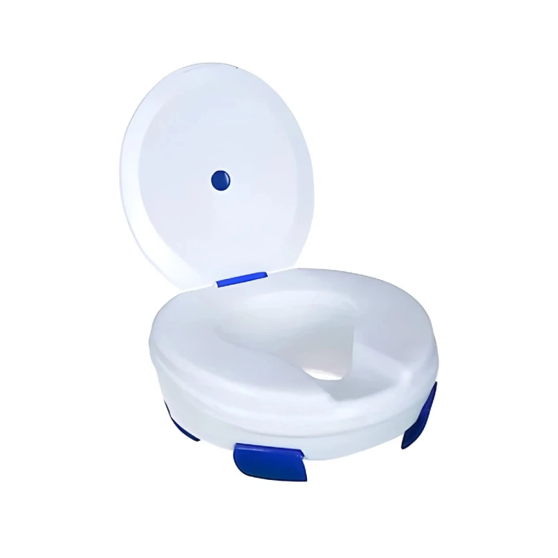 HÇ ABS Kapaklı Klozet Yükseltici - 10 cm Yükseklik - medikazon.com