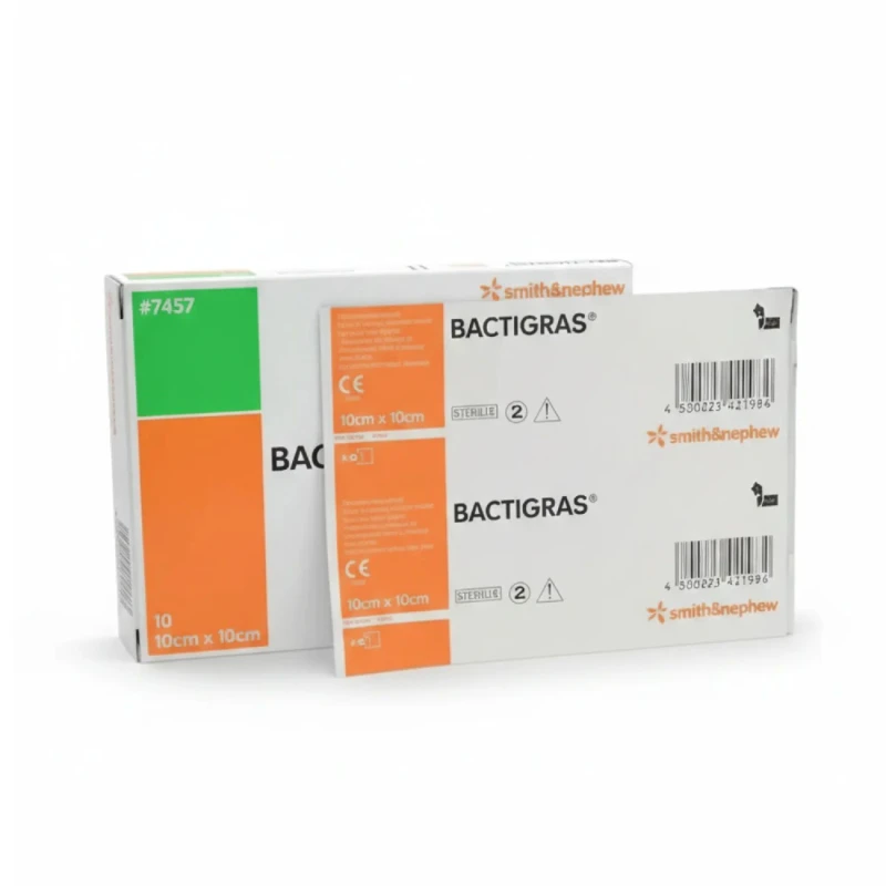 Smith  Nephew Bactigras 10cm*10cm - Yanık ve Yara Örtüsü
