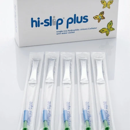 Hi-Slip Hidrofilik Kateter 12 Ch 40 cm - Kendinden Kayganlaştırıcı