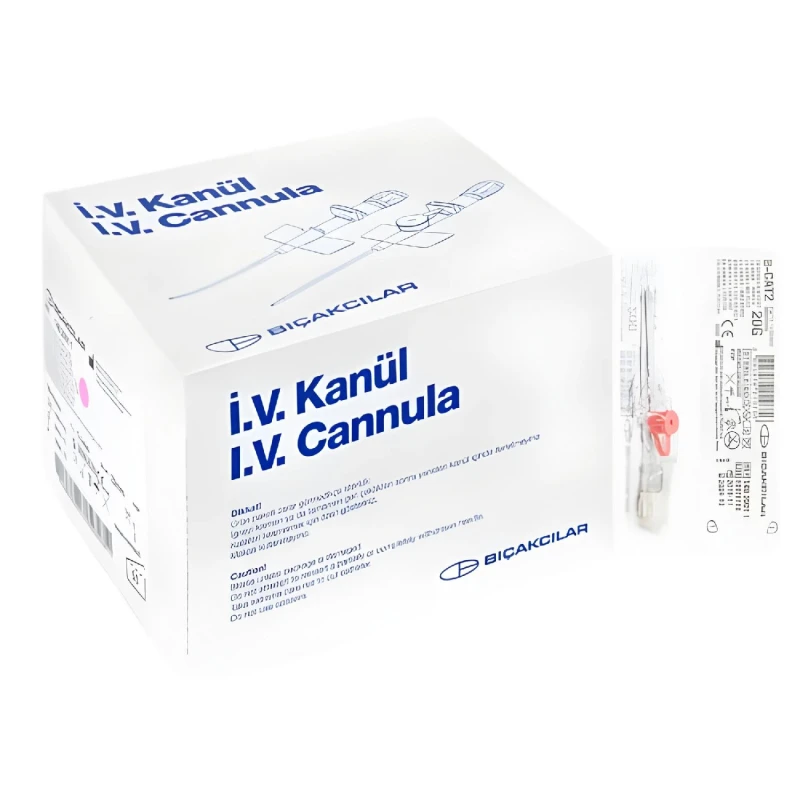 Bıçakçılar IV Kanül İntraket G 20 Pembe - medikazon.com
