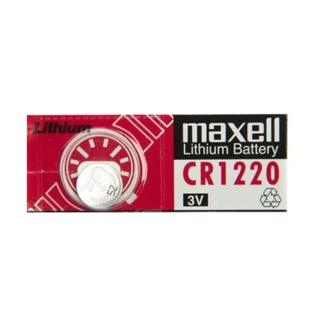 Maxell CR1220 3V Lityum Pil - Tekli Blister Paket - medikazon.com