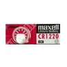 Maxell CR1220 3V Lityum Pil - Tekli Blister Paket - medikazon.com