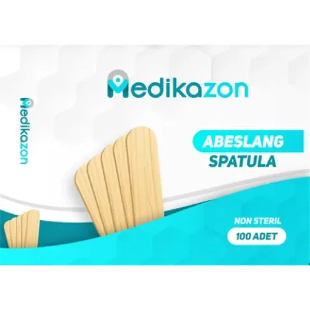 Medikazon Abeslang Dil Basacağı Tahta 100 lü Paket - Medikazon