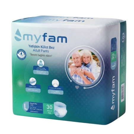 Myfam Emici Külot Large 30 lu Paket - Ekonomik ve Güvenli - medikazon.com