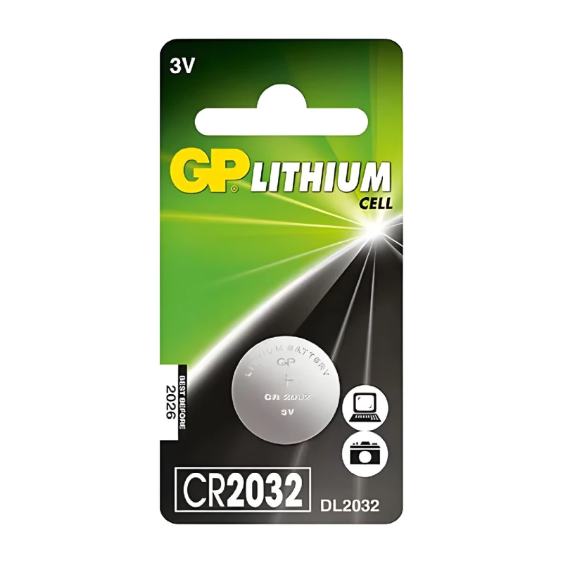 GP Lithium CR2032 Pil - Şeker Ölçüm Cihazı ve Tartı Pili