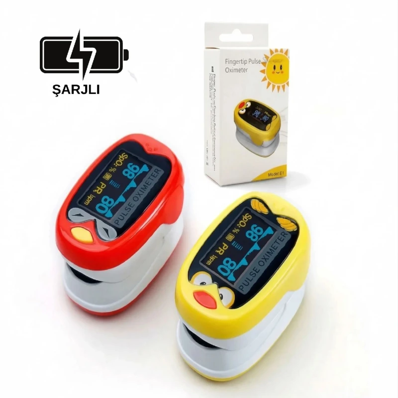 Gez K1 Pediatrik Çocuk Pulseoksimetre - Şarj Edilebilir