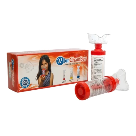 Rabır Chamber Small - Bebek ve Çocuk Boy Maskeli Aerochamber