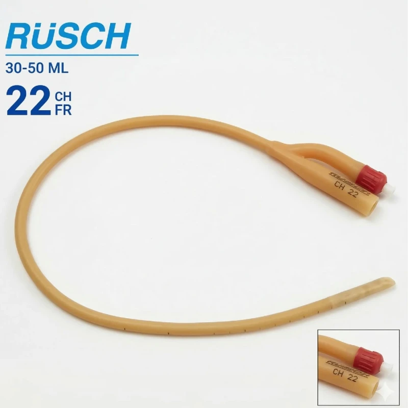 Rusch Lateks Foley Sonda 2 Yollu No 22 - medikazon.com