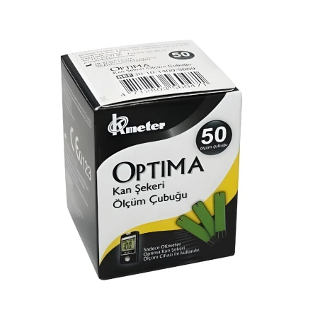 Optima Test Çubuğu 50 li Paket - Diyabet Takip Ürünleri