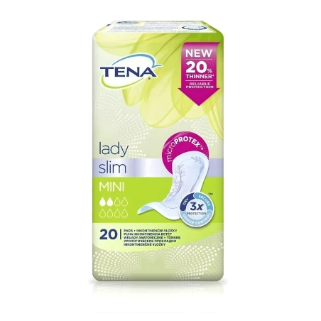 Tena Lady Slim Mini İdrar Kaçırma Pedi 20 Adet - Ultra İnce