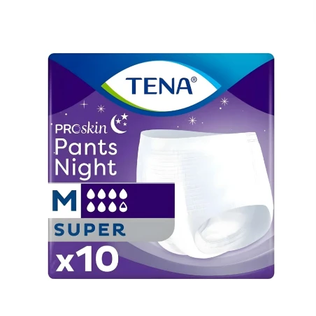 Tena Pants Night Super Medium 10 lu Gece Emici Külot