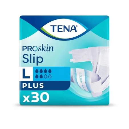 Tena Slip ProSkin Plus Large 30 lu Belbantlı Hasta Bezi - 6 Damla
