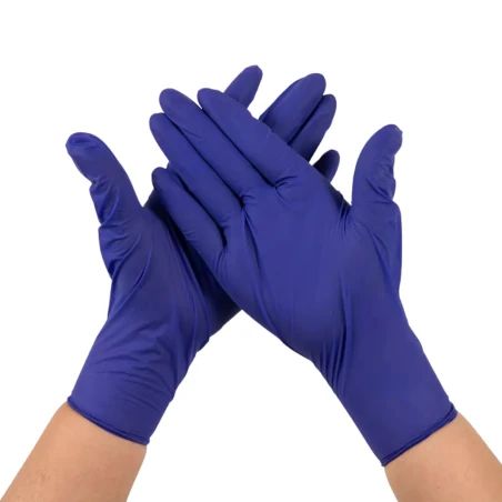 Tenty Pharmag S Beden Nitril Eldiven Yaban Mersini - 100 lü Paket