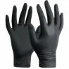 Tenty Pharmag Black Nitrile Eldiven 100 lü Kutu - Yırtılmaz Yapı