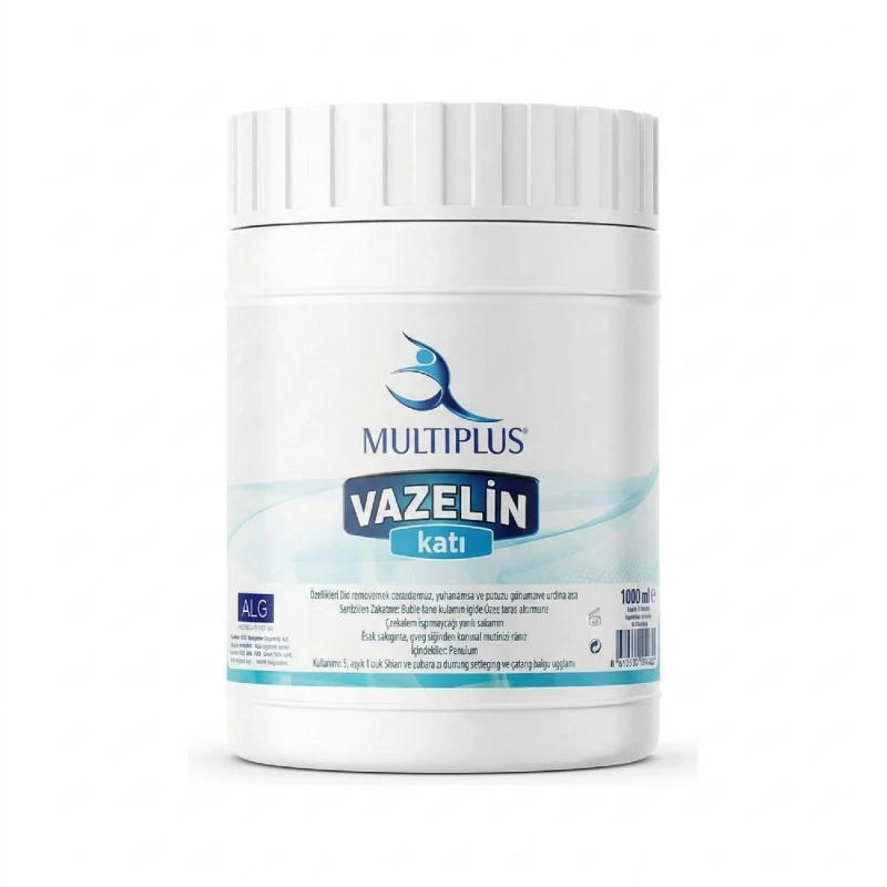 Multiplus Katı Vazelin 1 LT - Ekonomik Boy Nemlendirici - medikazon.com