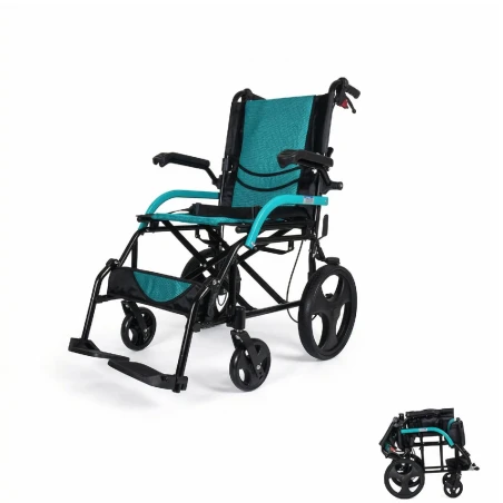 Sdm 863Labj-12 Hafif Katlanabilir Refakatçi Sandalyesi 12 Teker