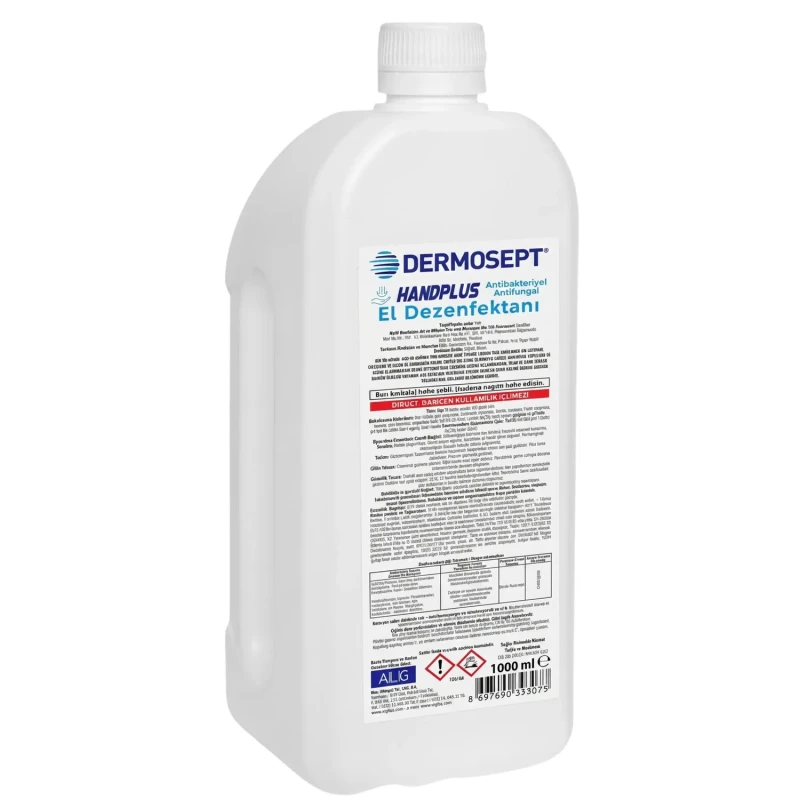 Dermosept El Dezenfektanı 1 Lt - 70 Alkol Bazlı Hijyen