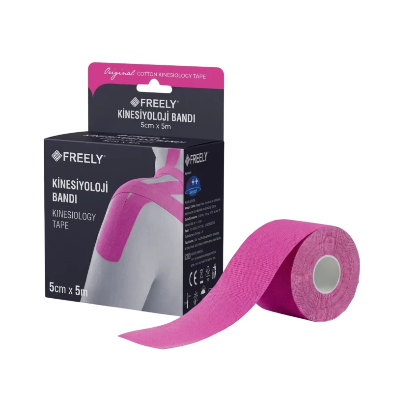 Freely Pembe Kas Bandı - Kas ve Eklem Destekleyici