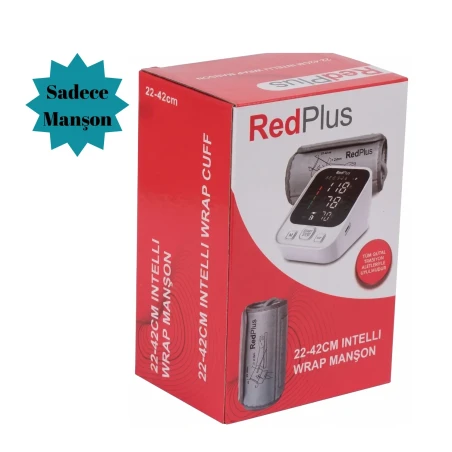 Red Plus Intelli Wrap Yedek Manşon - 360 Hassas Ölçüm - medikazon.com