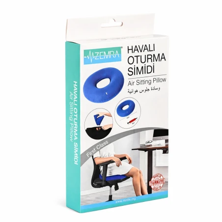 Zemra Şişme Oturma Halkası - Kuyruk Sokumu ve Basur Minderi
