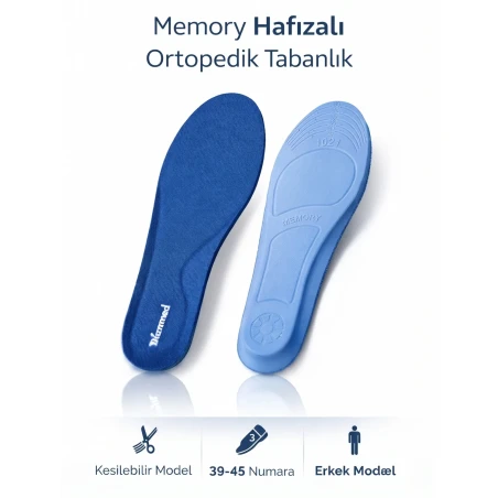 Wicromed Memory Foam Kesilebilir Tabanlık 39-45 - Akıllı Sünger