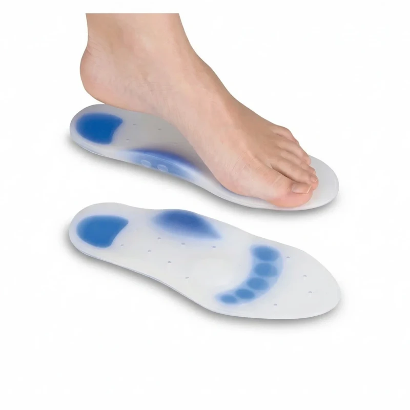 Orlex Silikon Ark Destekli Tabanlık XLarge - 43-45 Numara Uyumu