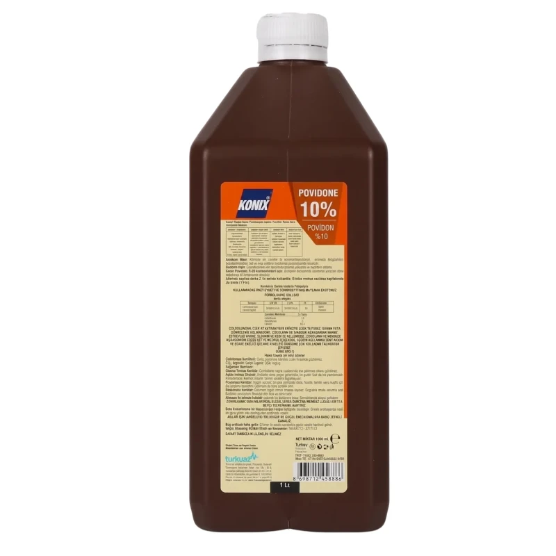 Konix Batikon Çözelti 1 Litre - Cilt ve Yara Bakım Solüsyonu